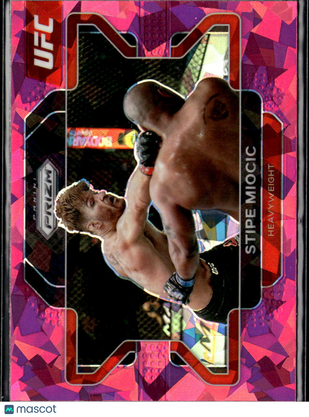 Stipe Miocic 2022 Prizm UFC Pink Ice Prizm SSP #100