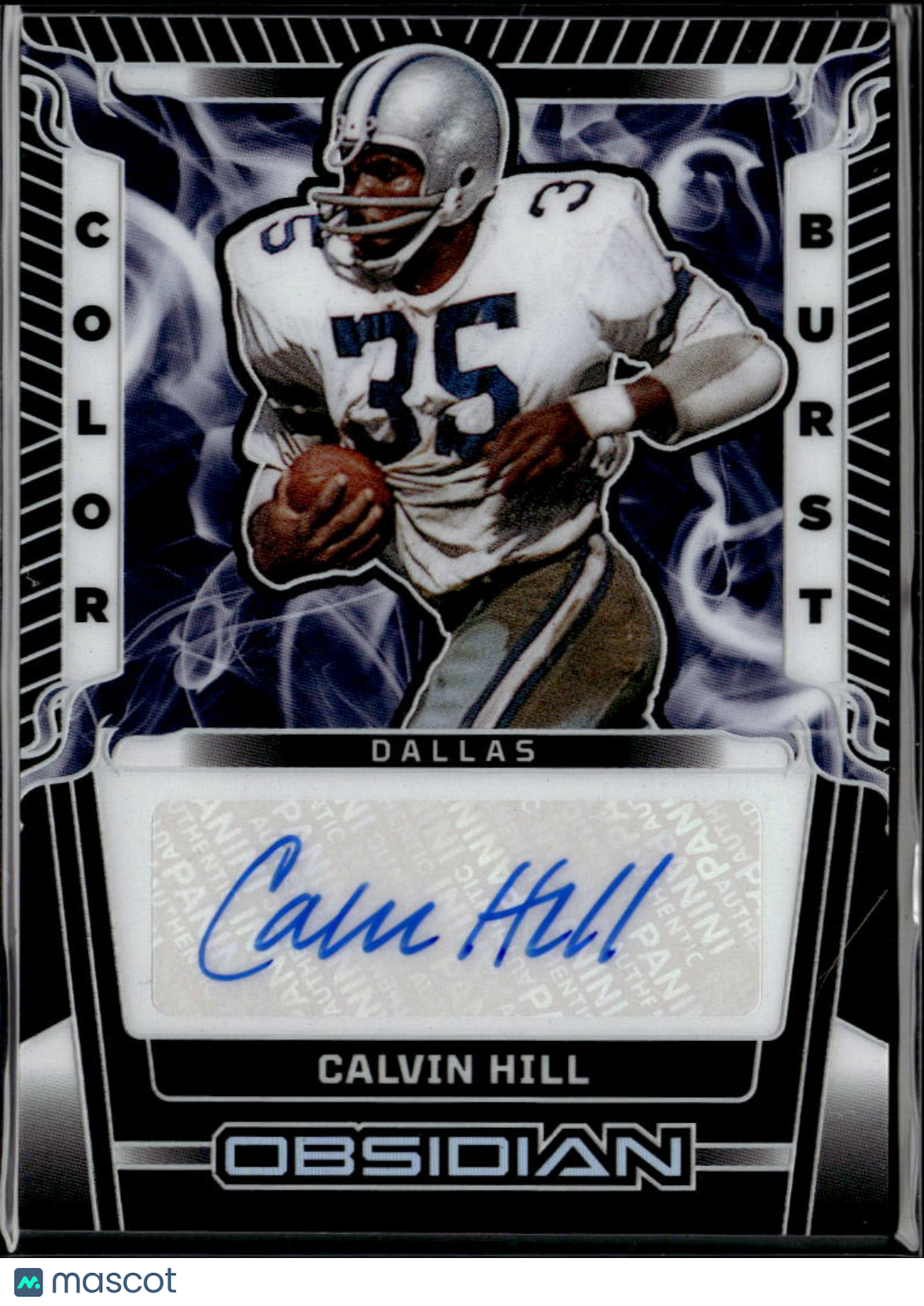 Calvin Hill 2026 Obsidian Auto Autograph Dallas Cowboys