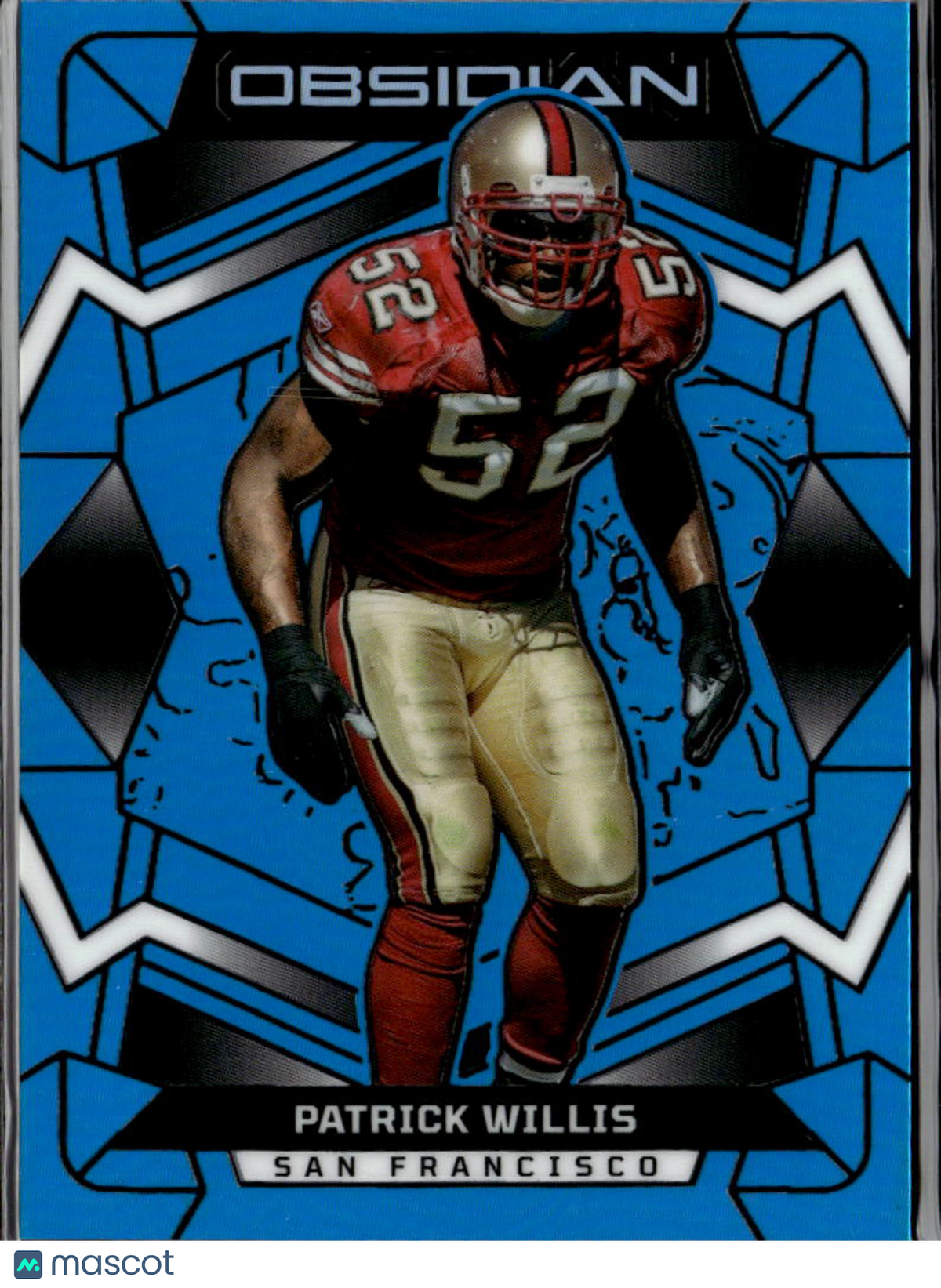 Patrick Willis 2026 Obsidian Electric Etch Blue 6/75 San Francisco 49ers
