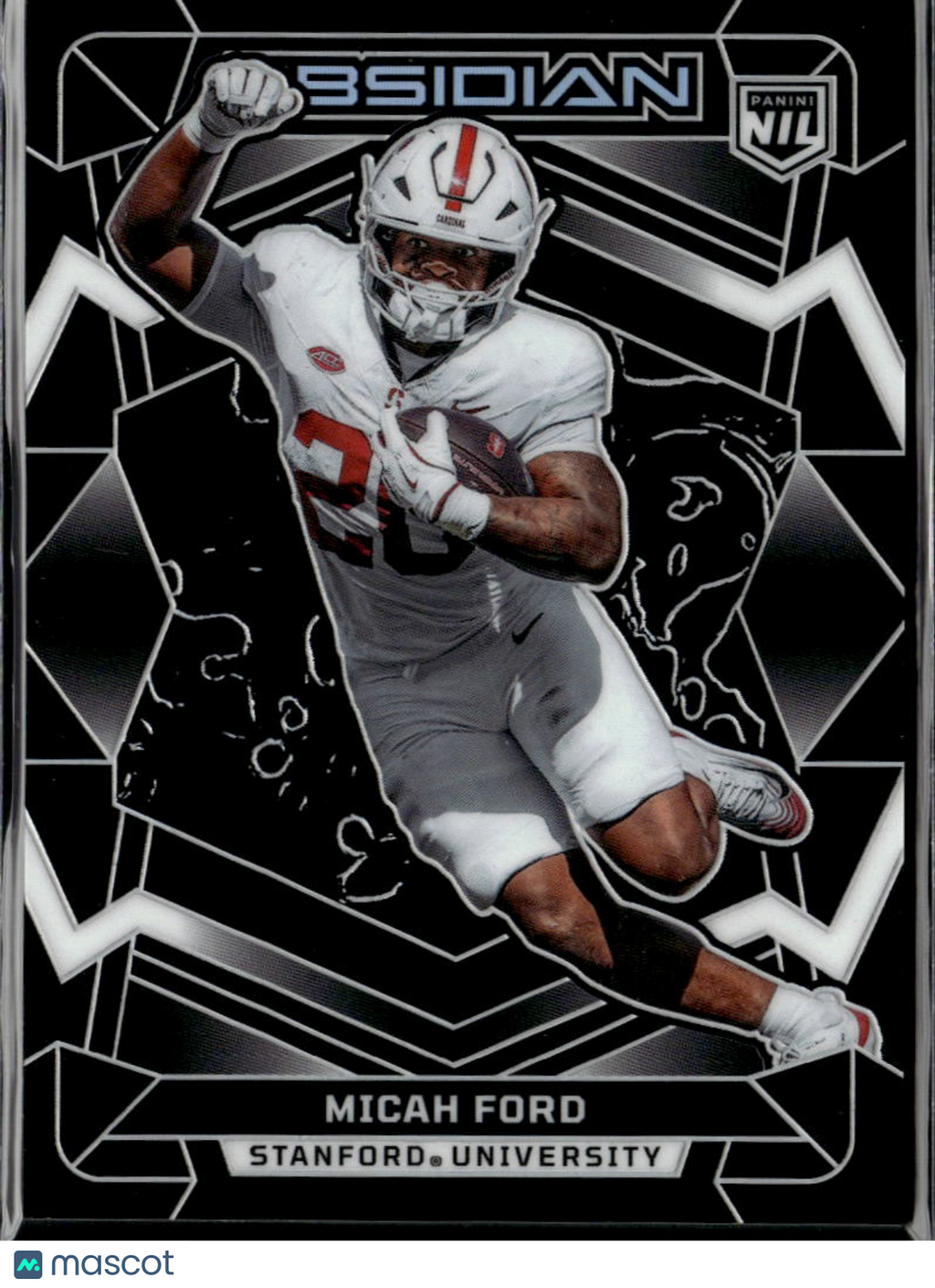 Micah Ford 2026 Obsidian Rookie Card RC Stanford Cardinal