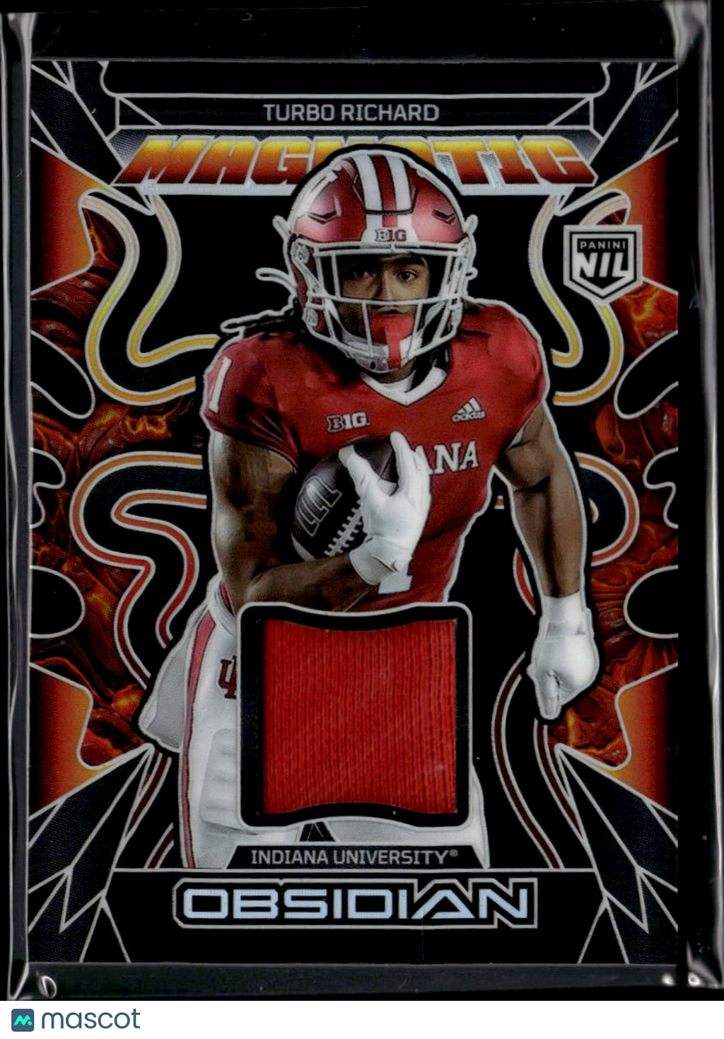 Turbo Richard 2026 Obsidian Jersey Patch RC Indiana Hoosiers