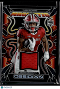 Turbo Richard 2026 Obsidian Jersey Patch RC Indiana Hoosiers