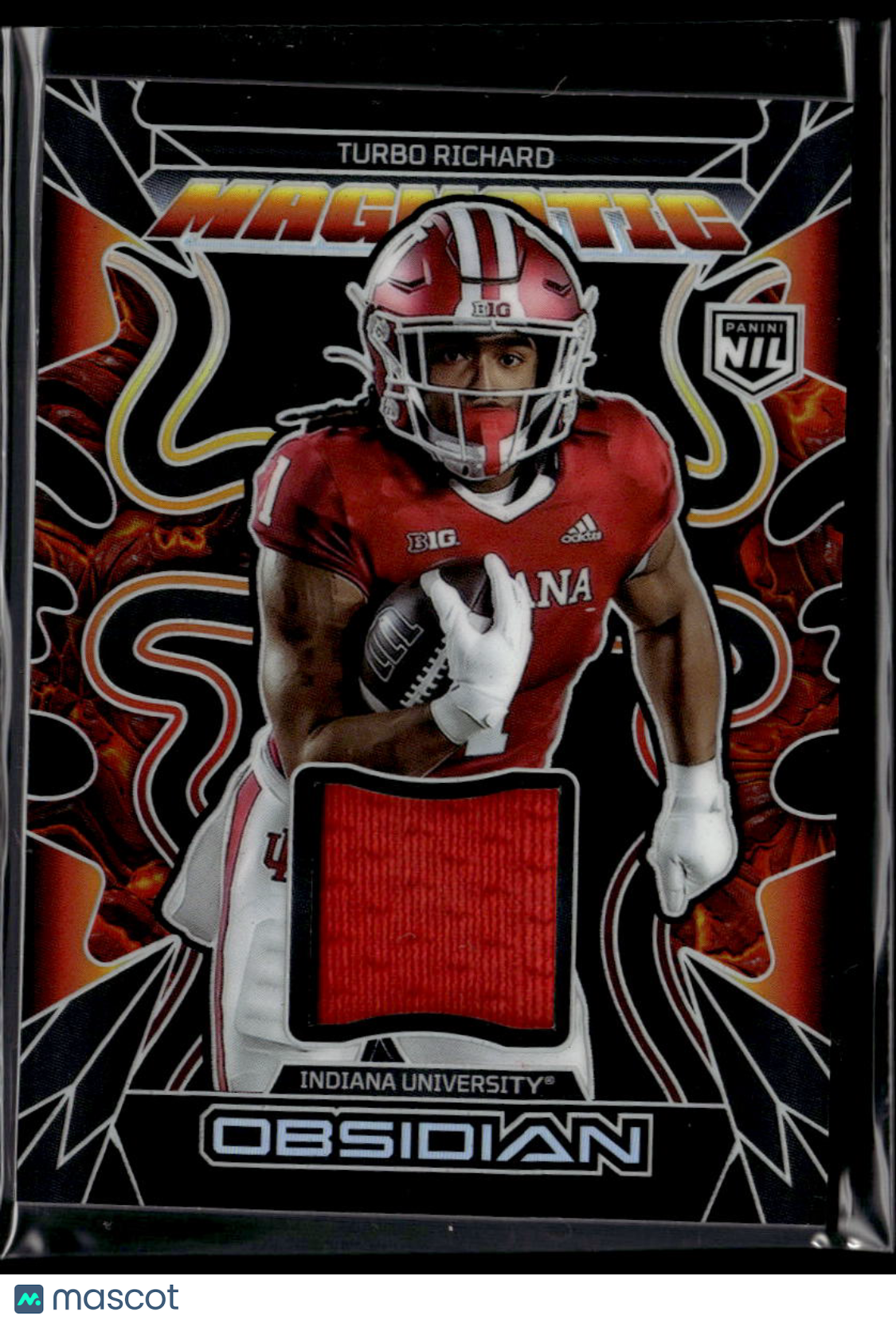 Turbo Richard 2026 Obsidian Jersey Patch RC Indiana Hoosiers