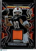 Darian Mensah 2026 Obsidian Jersey Patch RC Miami Hurricanes