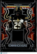 Ahmad Hardy 2026 Obsidian Jersey Patch RC Missouri Tigers