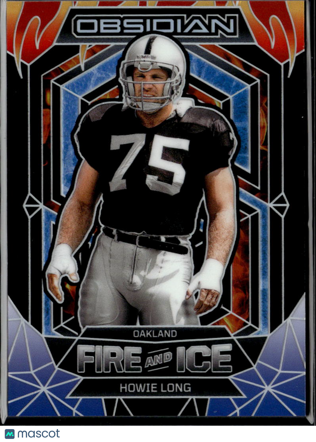 Howie Long 2026 Obsidian Fire And Ice Oakland Raiders