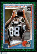 Harold Fannin Jr. 2025 Optic Rated Rookie Green Velocity Cleveland Browns