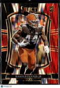 Harold Fannin Jr. 2025 Select Red Black Rookie RC Cleveland Browns