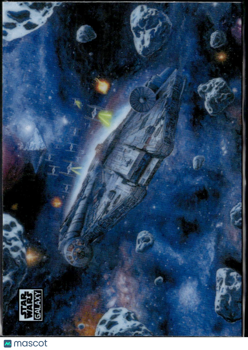 You're Not Actually Going to an Astroid Field Topps Star Wars Galaxy Refractor