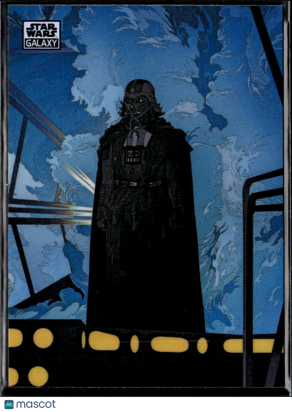 Confronting Darth Vader 2026 Topps Star Wars Galaxy Refractor #CLOUD-1