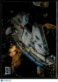 Through The Asteroid Field 2026 Topps Star Wars Galaxy Refractor #66