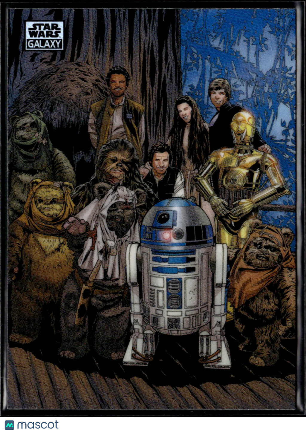 Celebration on Endor 2026 Topps Star Wars Galaxy Refractor #78