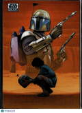 Jango Fett's Legacy 2026 Topps Star Wars Galaxy Refractor #20