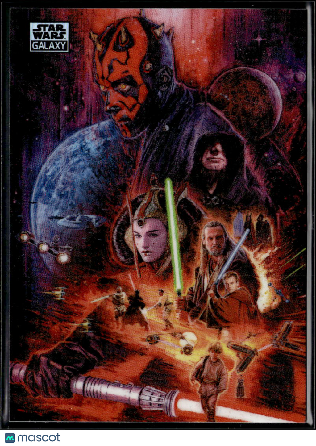 The Chosen One 2026 Topps Star Wars Galaxy Refractor #14