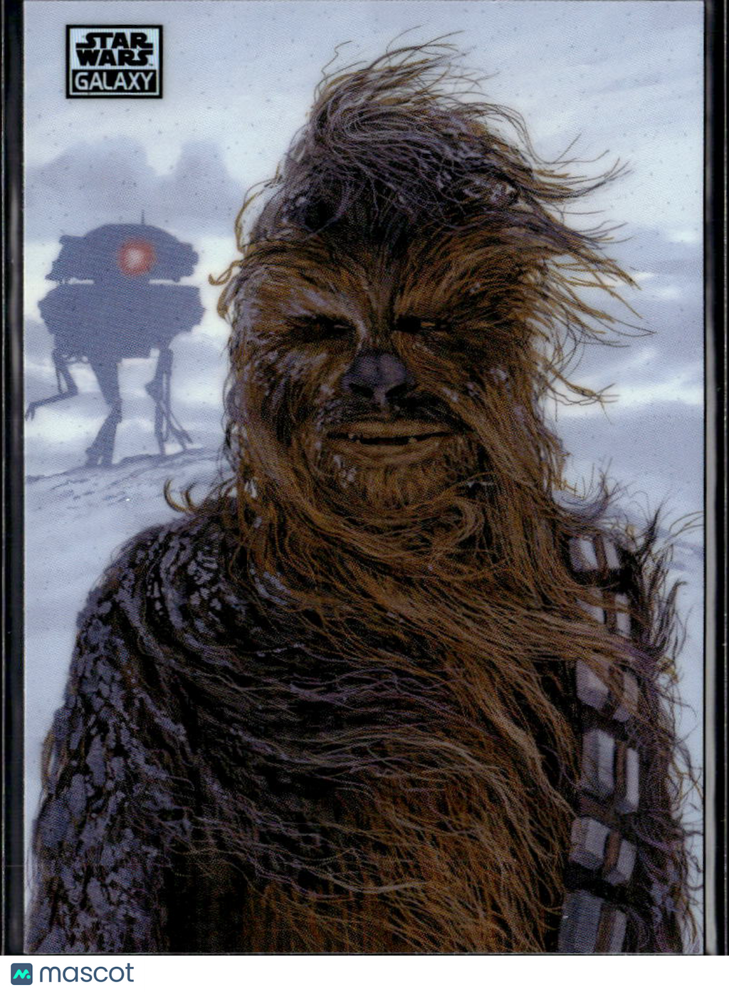 Chewbacca on Hoth 2026 Topps Star Wars Galaxy Refractor #10