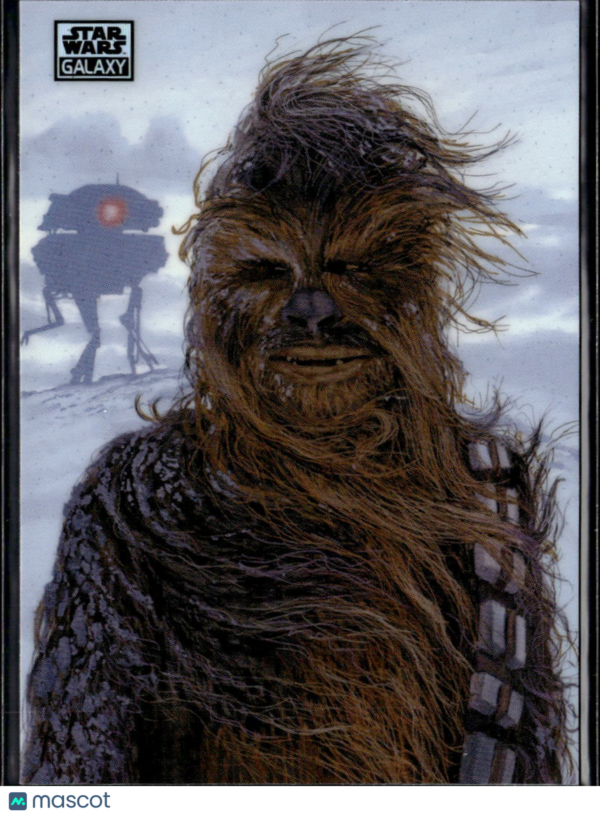 Chewbacca on Hoth 2026 Topps Star Wars Galaxy Refractor #10