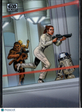 Cloud City Escape 2026 Topps Star Wars Galaxy Refractor #24