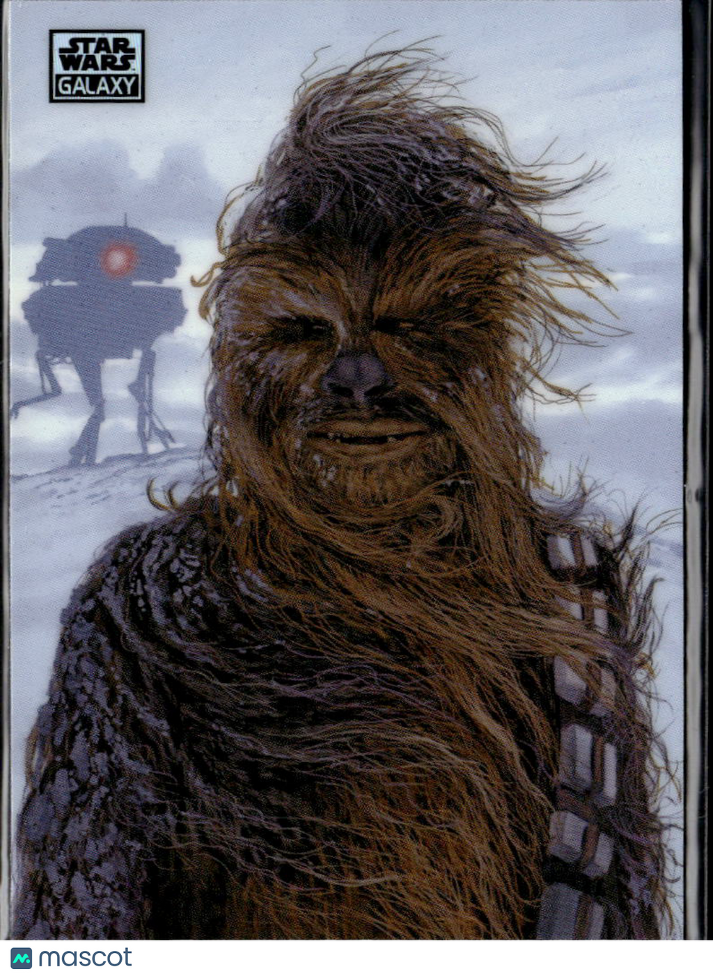 Chewbacca on Hoth 2026 Topps Star Wars Galaxy Refractor #10