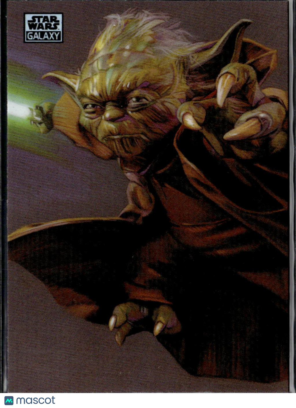 Grand Master Yoda 2026 Topps Star Wars Galaxy Refractor #48