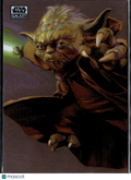Grand Master Yoda 2026 Topps Star Wars Galaxy Refractor #48