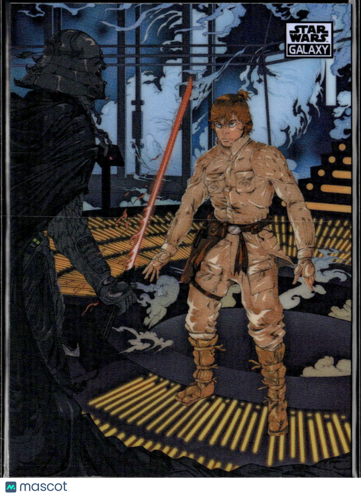 All Too Easy 2026 Topps Star Wars Galaxy Refractor  #CLOUD-4