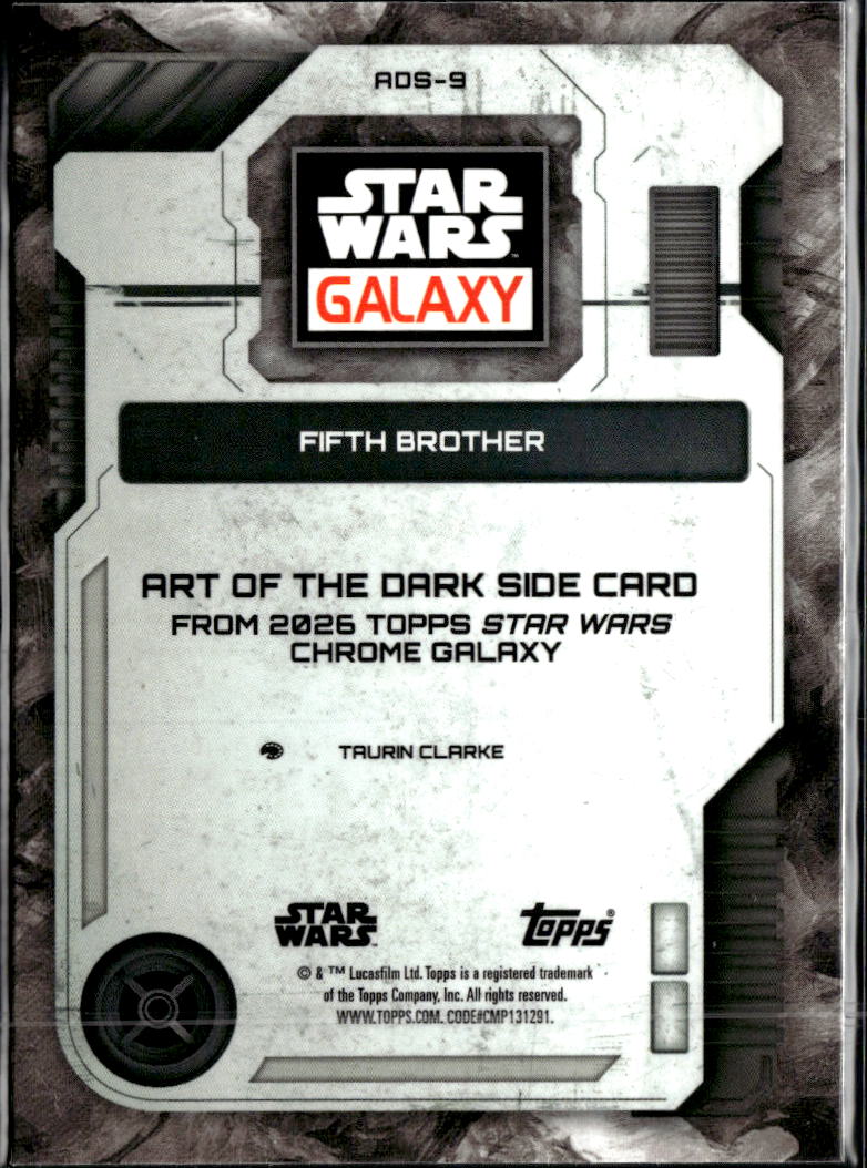Fifth Brother 2026 Topps Star Wars Galaxy Refractor #ADS-9