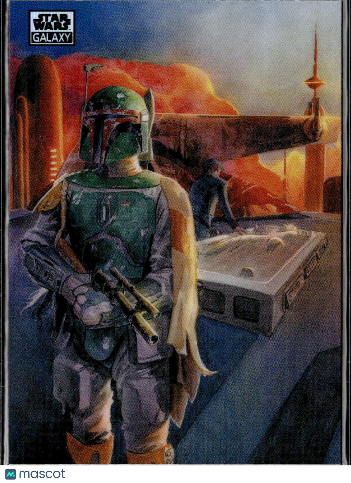 Carbonite 2026 Topps Star Wars Galaxy Refractor #6