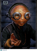 Maz Kanata 2026 Topps Star Wars Galaxy Refractor #22