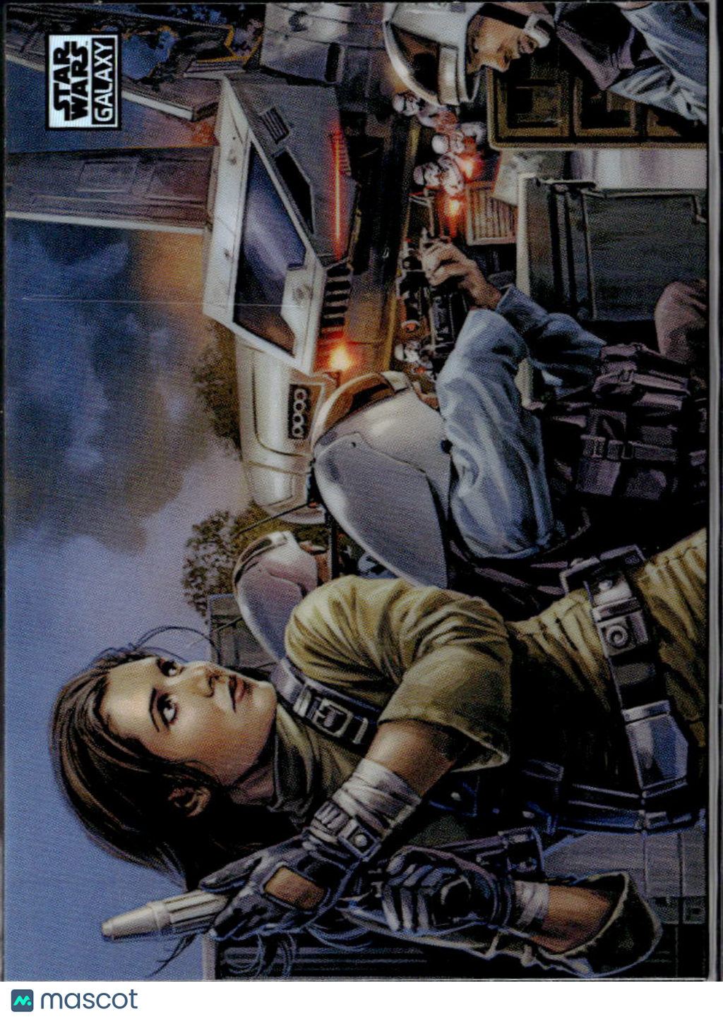 Fighting Back 2026 Topps Star Wars Galaxy Refractor #74