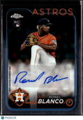 Ronel Blanco 2024 Topps Chrome Auto Autograph RC Houston Astros