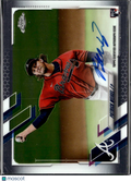 Patrick Weigel 2021 Topps Chrome Auto Autograph RC Atlanta Braves