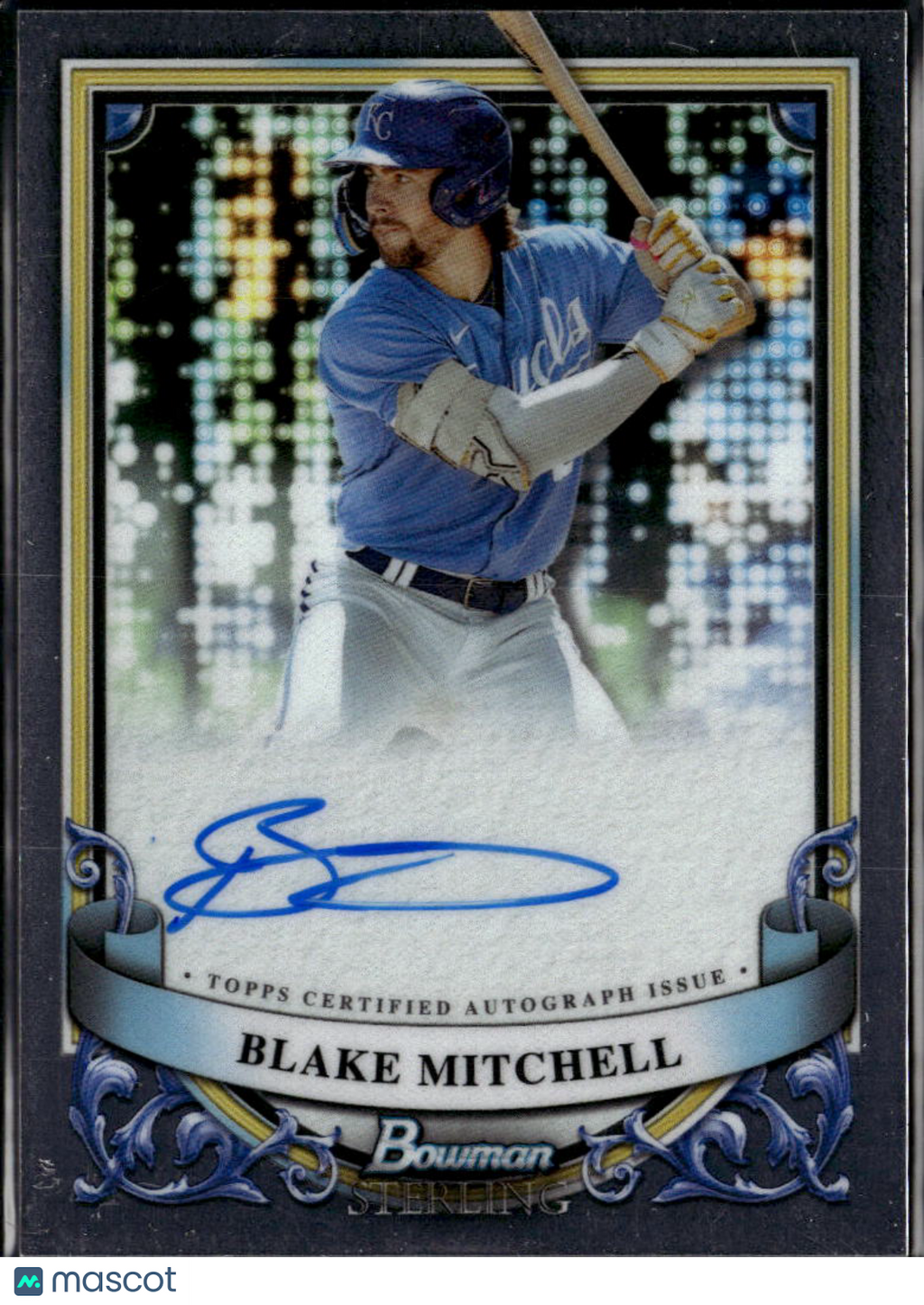 Blake Mitchell 2024 Bowman Sterling Autograph Auto Kansas City Royals