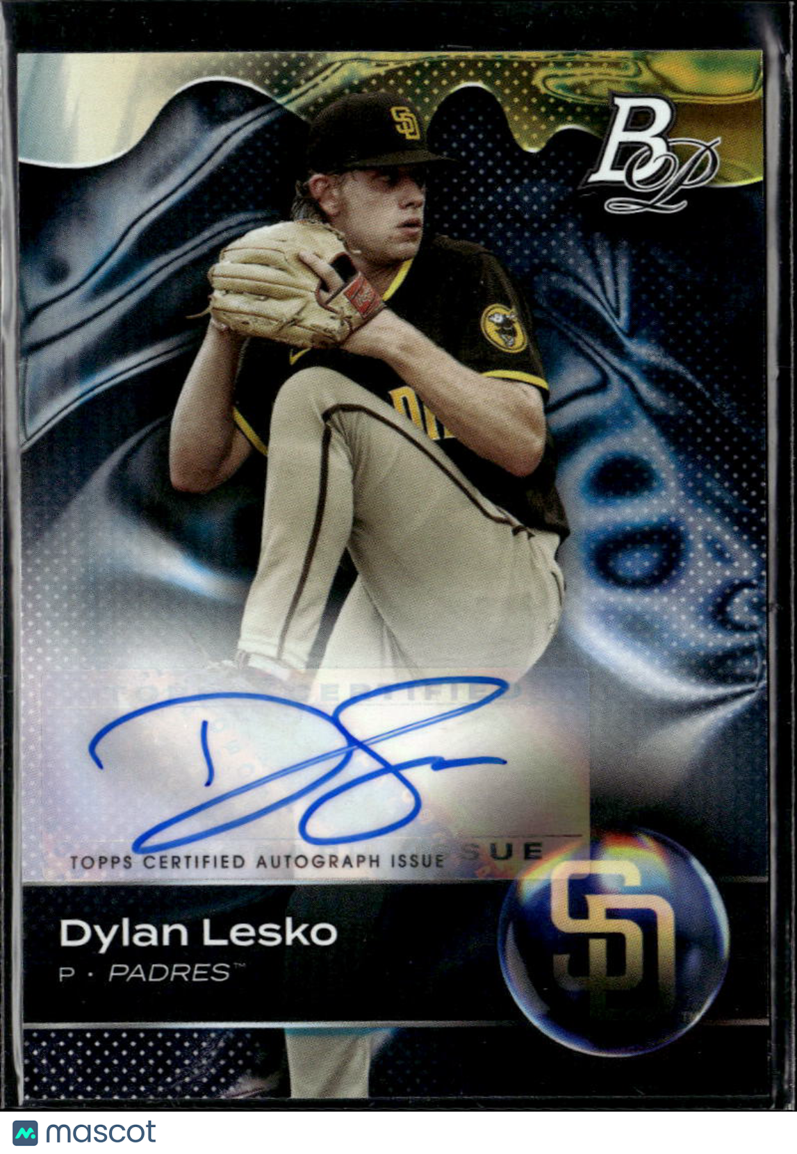 Dylan Lesko 2023 Bowman Platinum Auto Autograph San Diego Padres