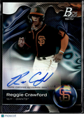 Reggie Crawford 2023 Bowman Platinum Auto Autograph San Francisco Giants
