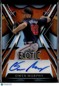 Owen Murphy 2023 Leaf Exotic Auto Autograph Braves 2/4