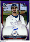 Oswaldo Osorio 2023 Bowman Chrome 1st Auto Autograph /250 Los Angeles Dodgers