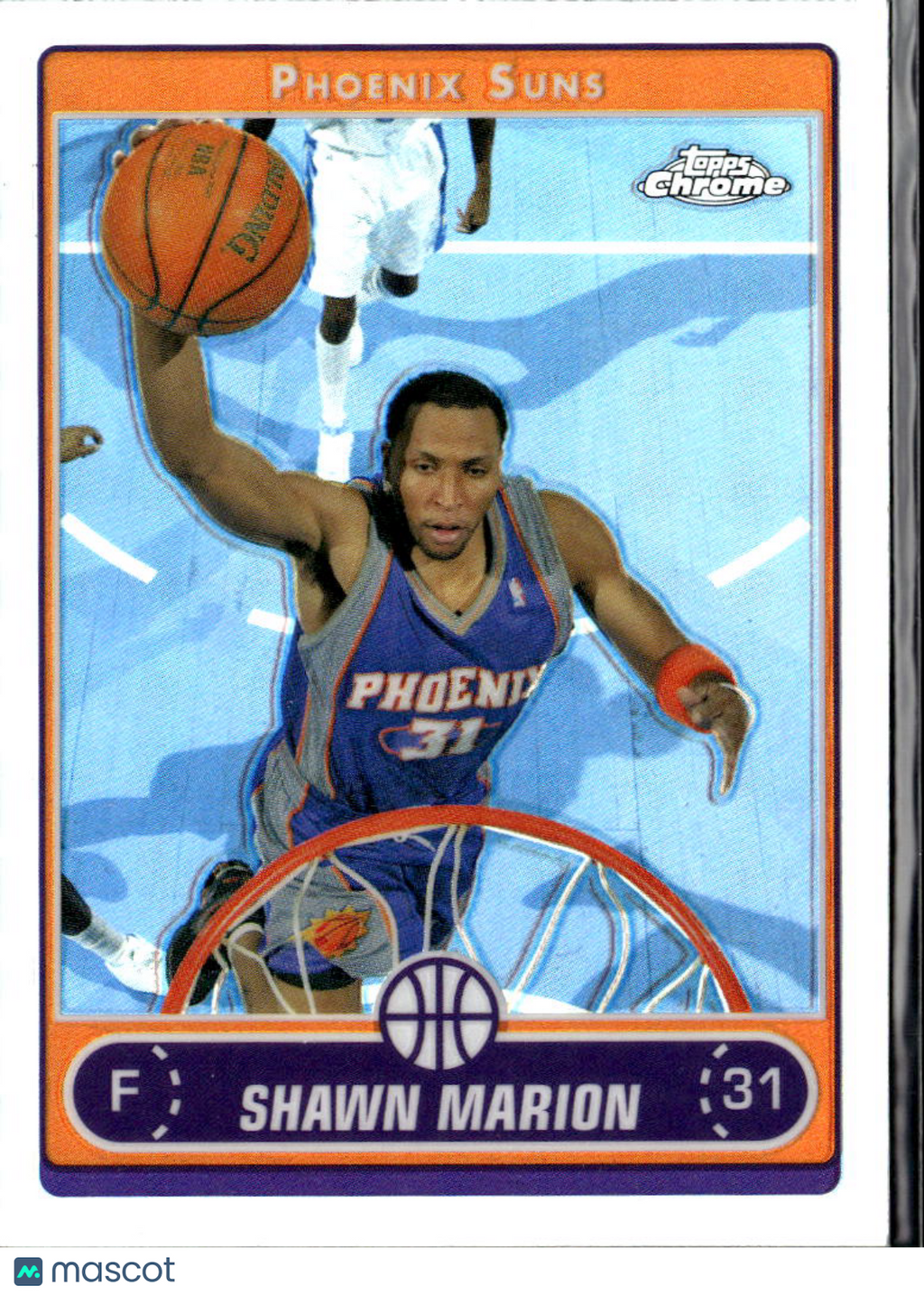 Shawn Marion 2006-07 Topps Chrome Refractor Phoenix Suns