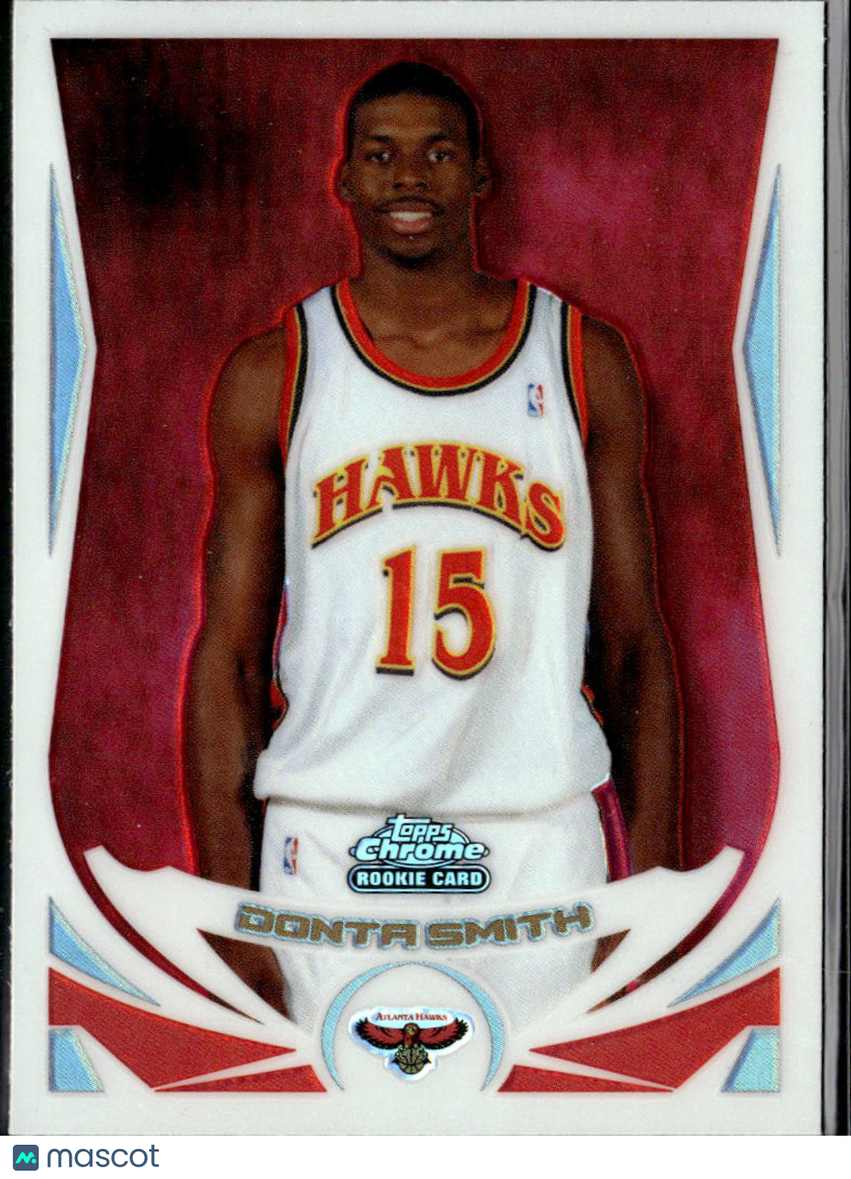 Donta Smith 2005 Topps Chrome Rookie Refractor Atlanta Hawks