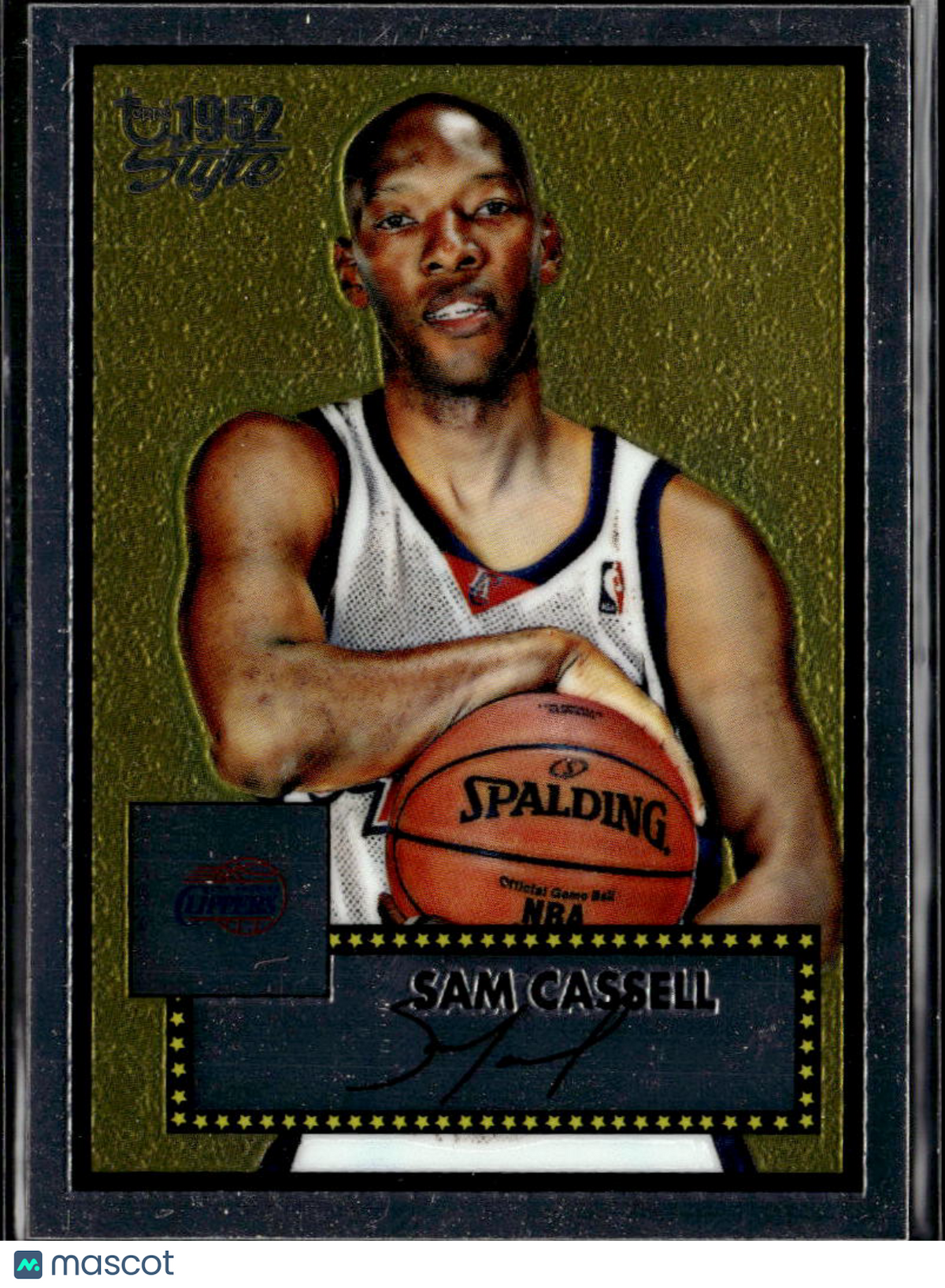 Sam Cassell 2005-06 Topps Chrome '52 Style 351/499 Los Angeles Clippers