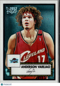 Anderson Varejao 2005-06 Topps Chrome '52 Style Refractor 180/299 Cavaliers