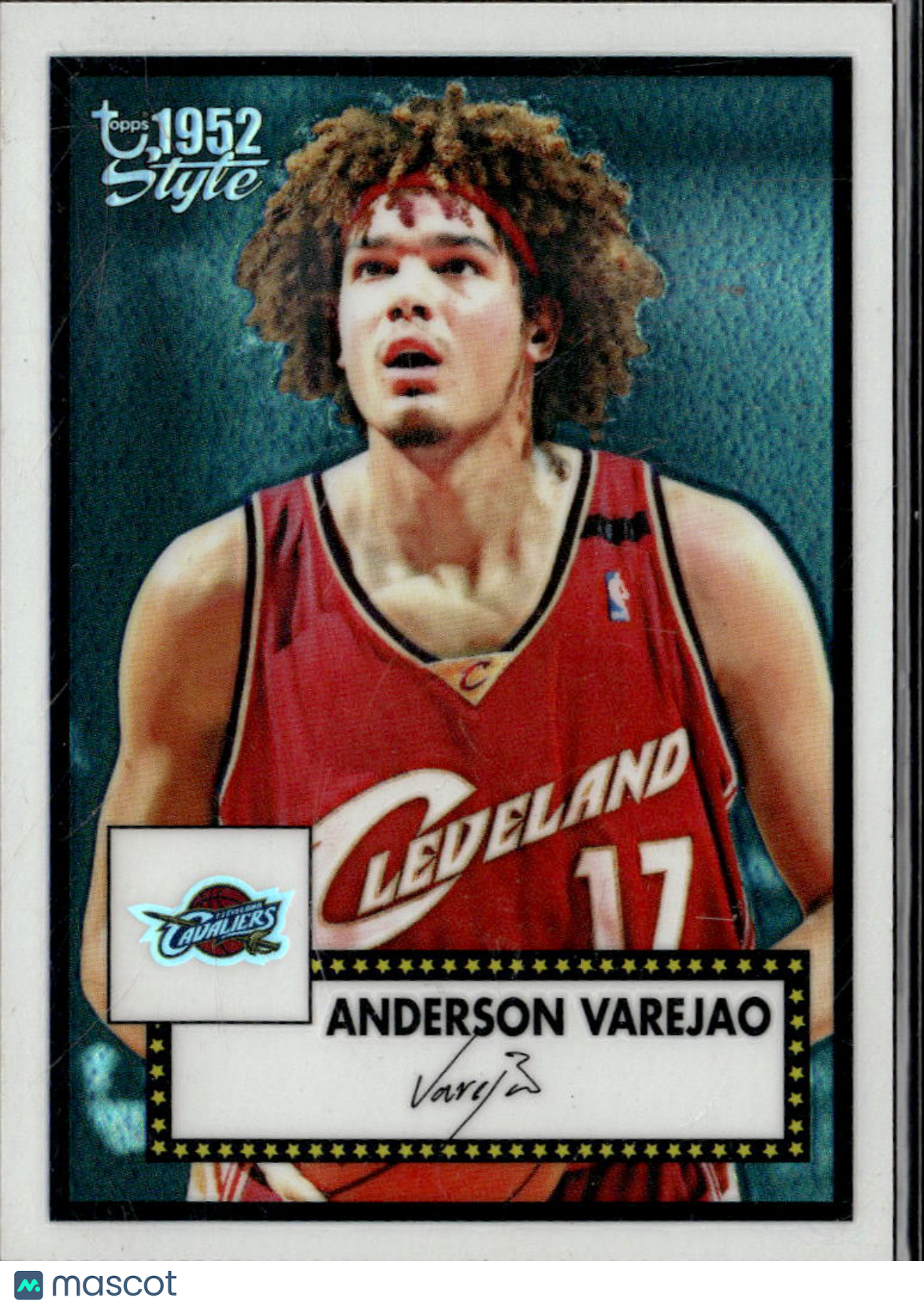 Anderson Varejao 2005-06 Topps Chrome '52 Style Refractor 180/299 Cavaliers