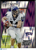 Andy Dalton 2016 Prizm Draft Picks Purple Prizm 61/99 TCU Horned Frogs