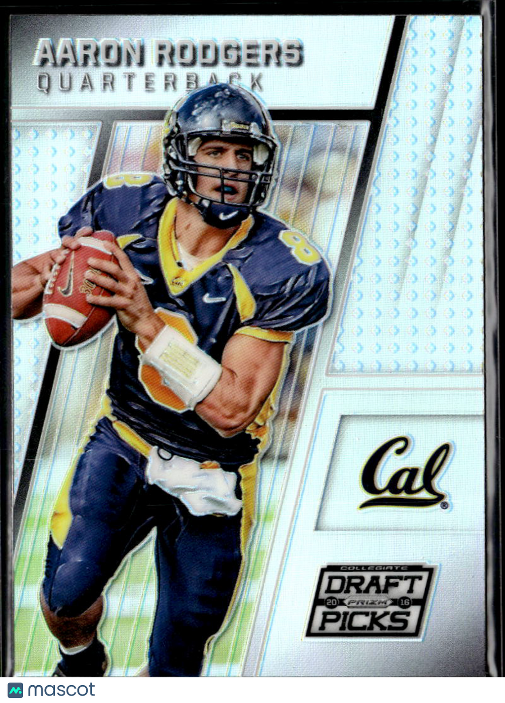 Aaron Rodgers 2016 Prizm Draft Picks Silver Prizm Packers California