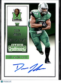 Devon Johnson 2016 Contenders Auto Autograph RC Marshall Thundering Herd