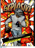 Dak Prescott 2022 Absolute Explosive SSP CASE HIT Dallas Cowboys
