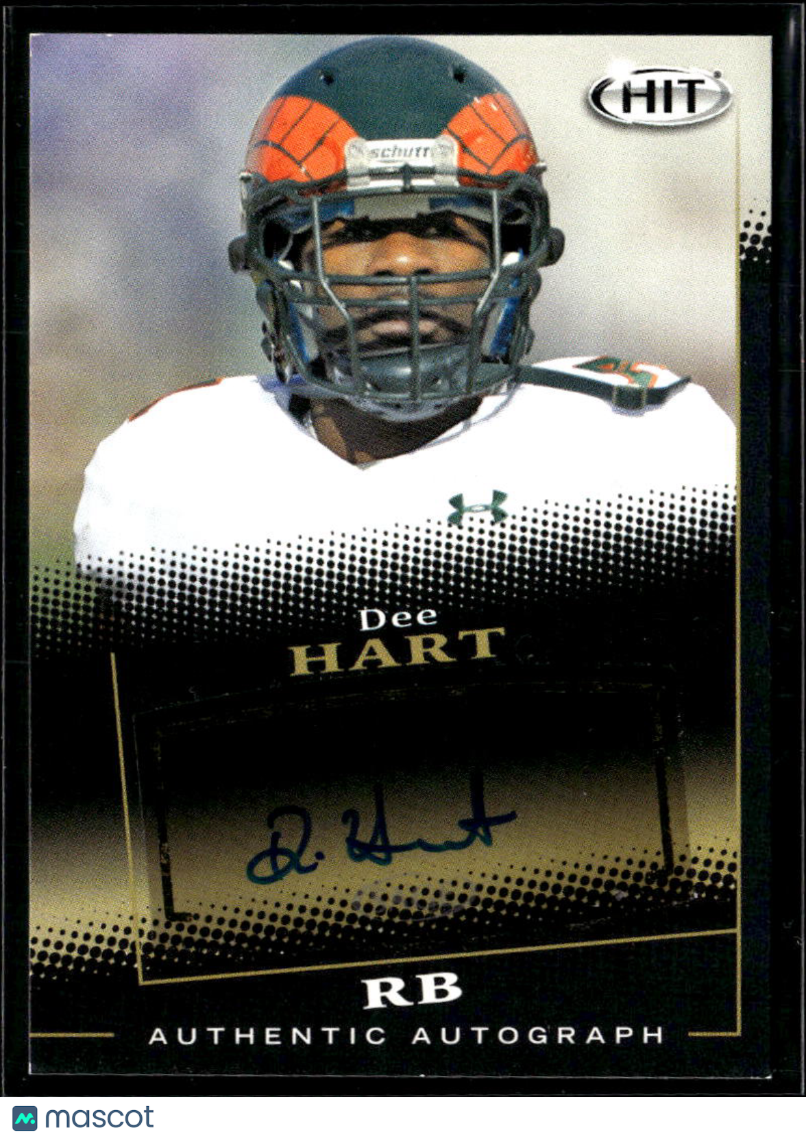 Dee Hart 2015 SAGE HIT Auto Autograph RC Colorado State Rams