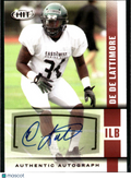DeDe Lattimore 2014 SAGE HIT Auto Autograph RC South Florida Bulls