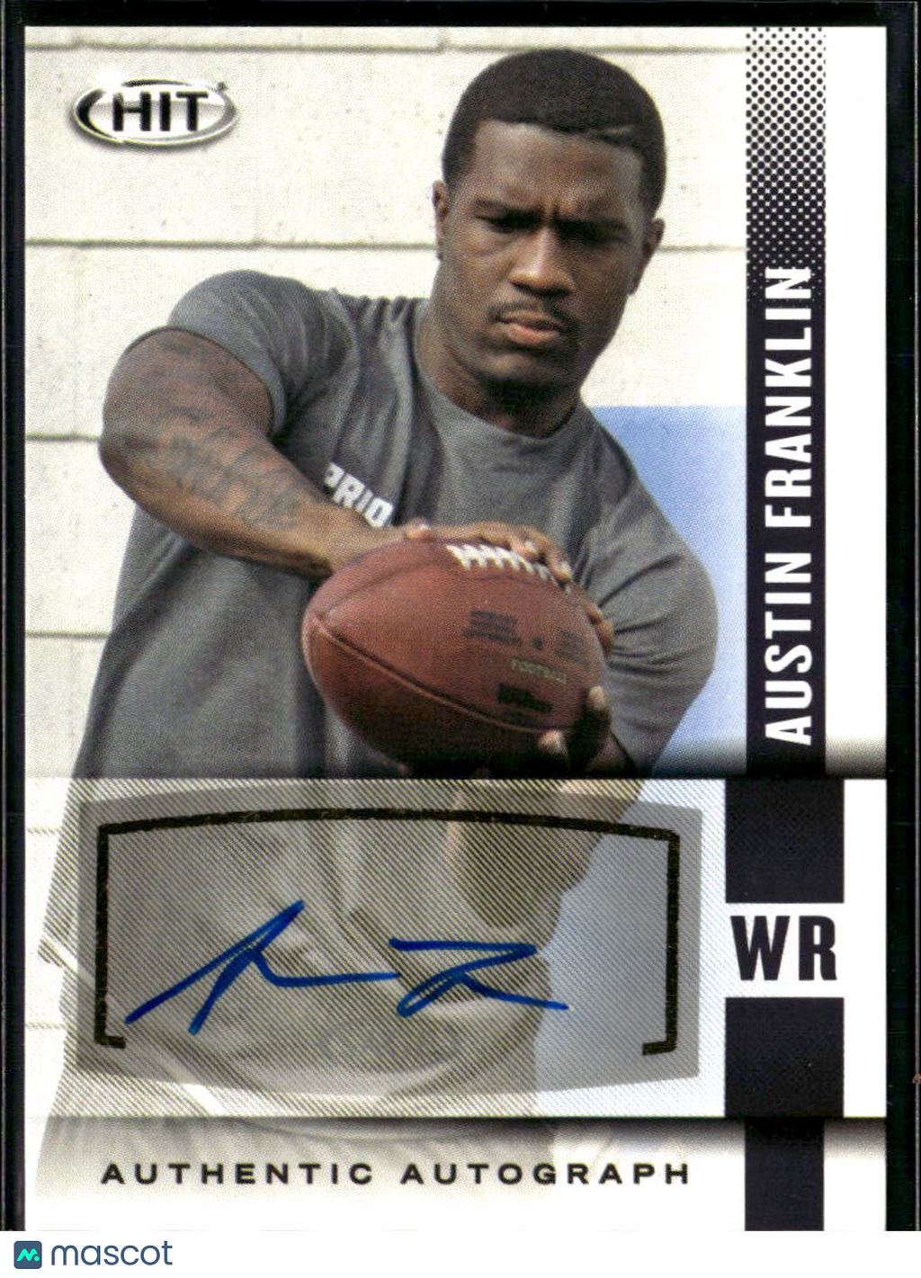 Austin Franklin 2014 SAGE HIT Auto Autograph RC New Mexico State Aggies
