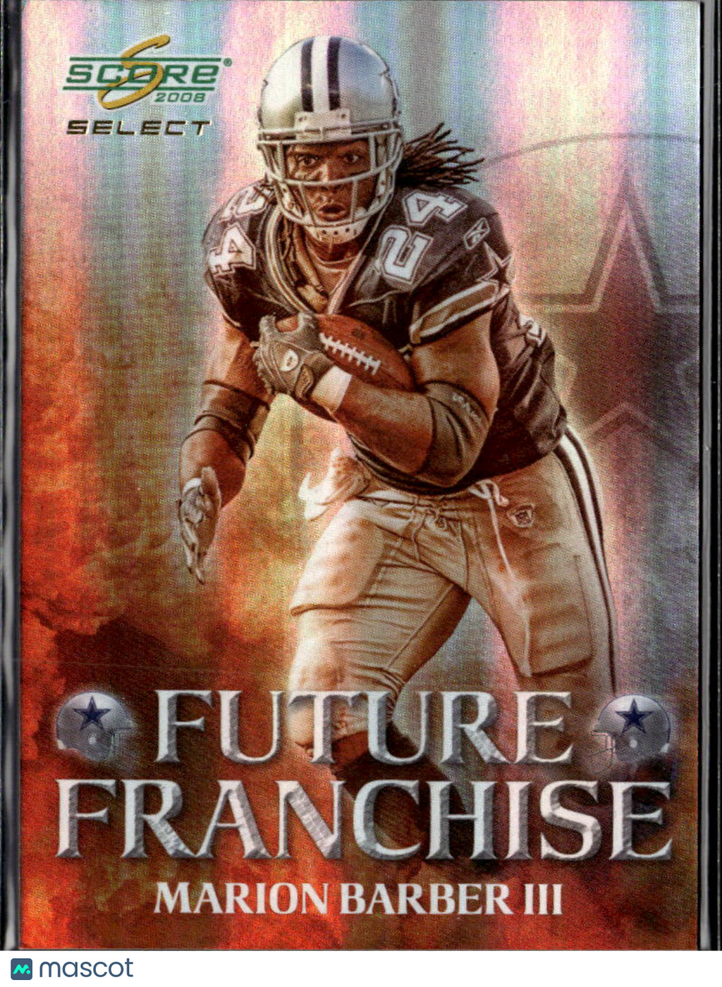 Marion Barber III 2008 Score Select Future Franchise 415/999 Dallas Cowboys