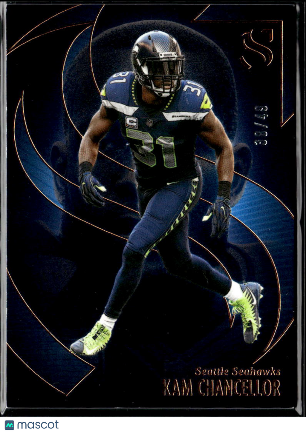 Kam Chancellor 2025 Silhouette Bronze 38/49 Seattle Seahawks